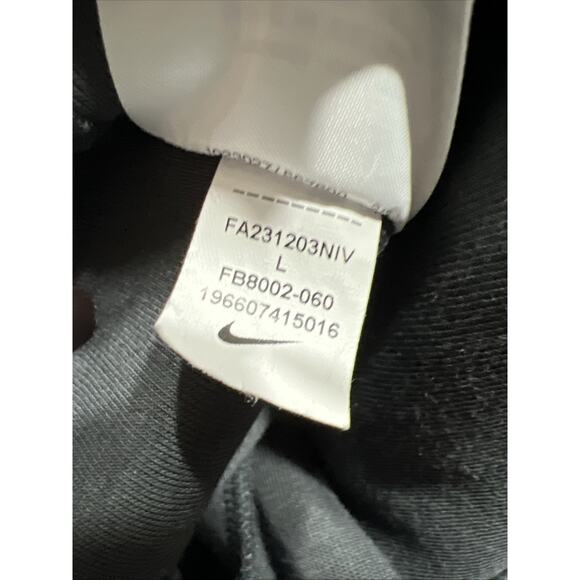 Nike Tech Fleece Pants Jogger Gray Slim Fit Tapered Leg Sweatpants Mens Size L - Picture 12 of 14
